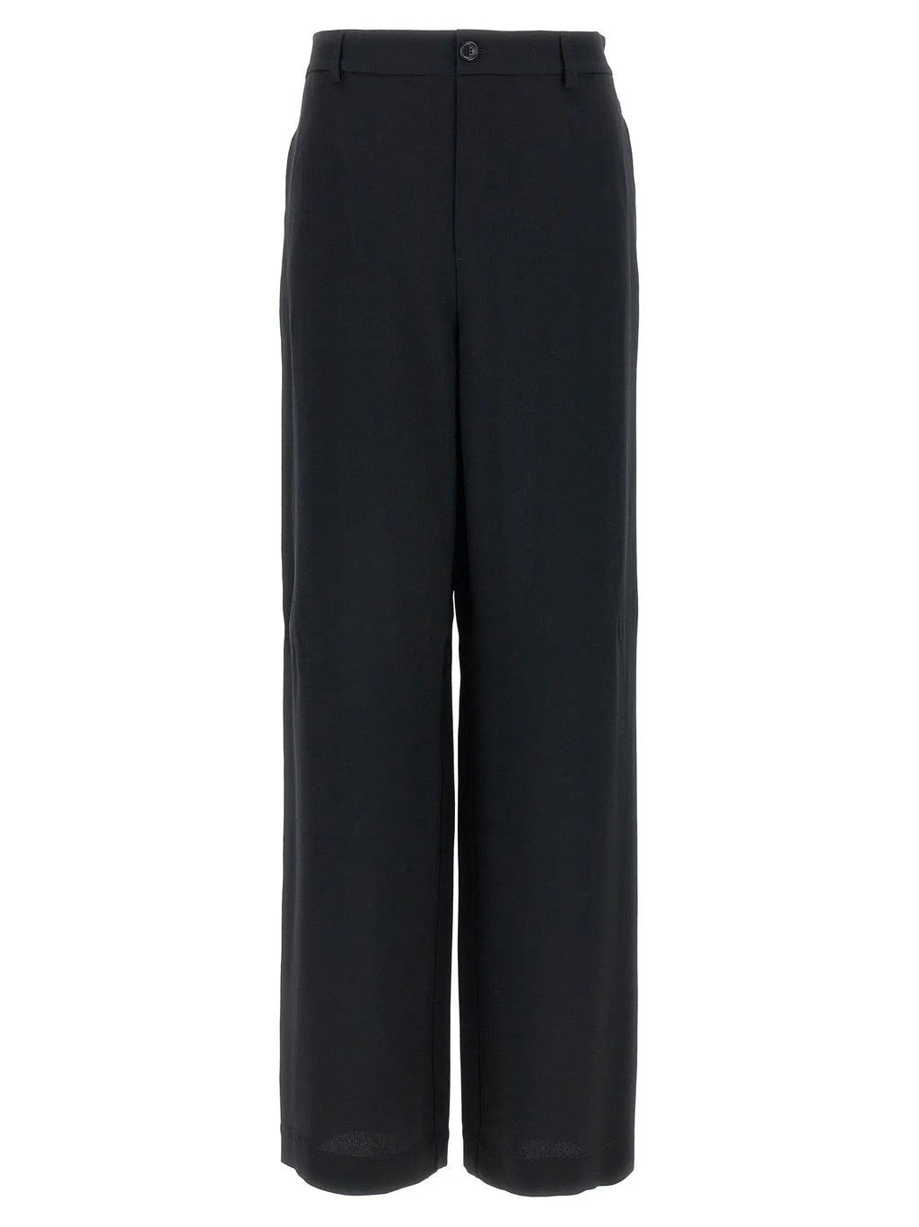 Moschino Black Acetate Casual Pants