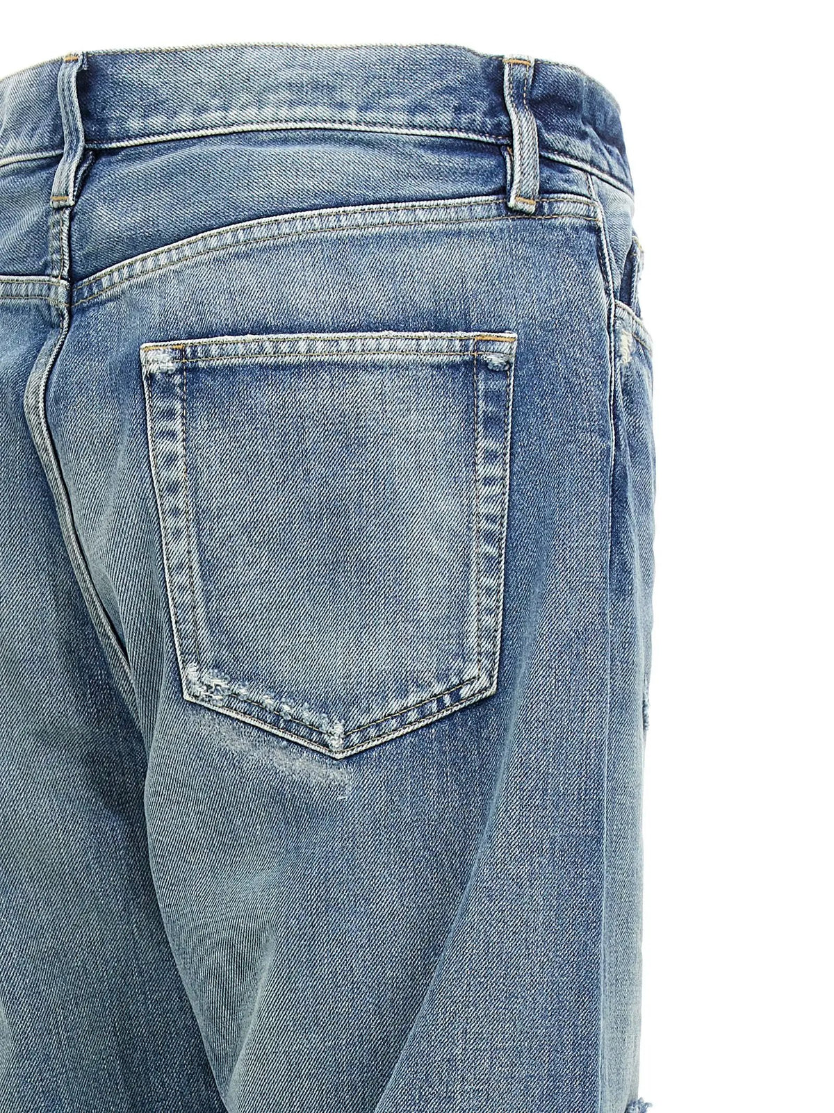 Fear Of God Blue Cotton Straight-Leg Jeans
