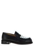MACH & MACH Bicolor Calfskin Slip-On Loafers