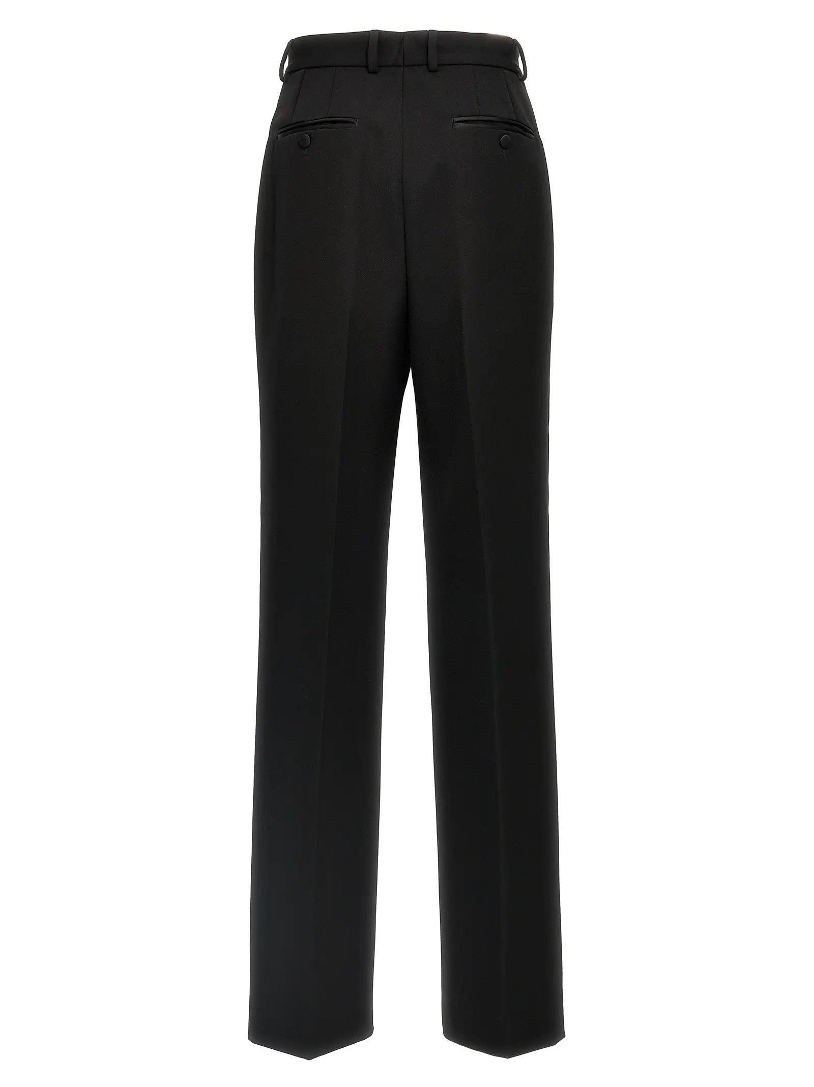 Dolce & Gabbana Black Virgin Wool Tuxedo