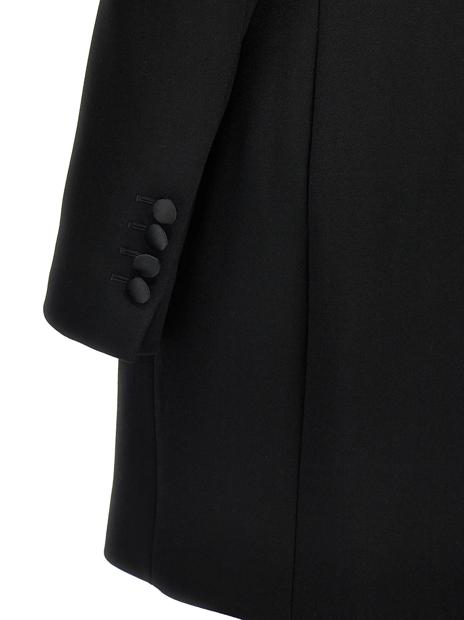 Blazer Dolce & Gabbana en laine vierge noire