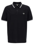 Comme Des Garçons Bicolor Cotton Polo Shirt