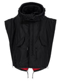 Junya Watanabe Black Nylon Full-Length Jacket