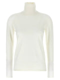 Max Mara White Virgin Wool Cardigan