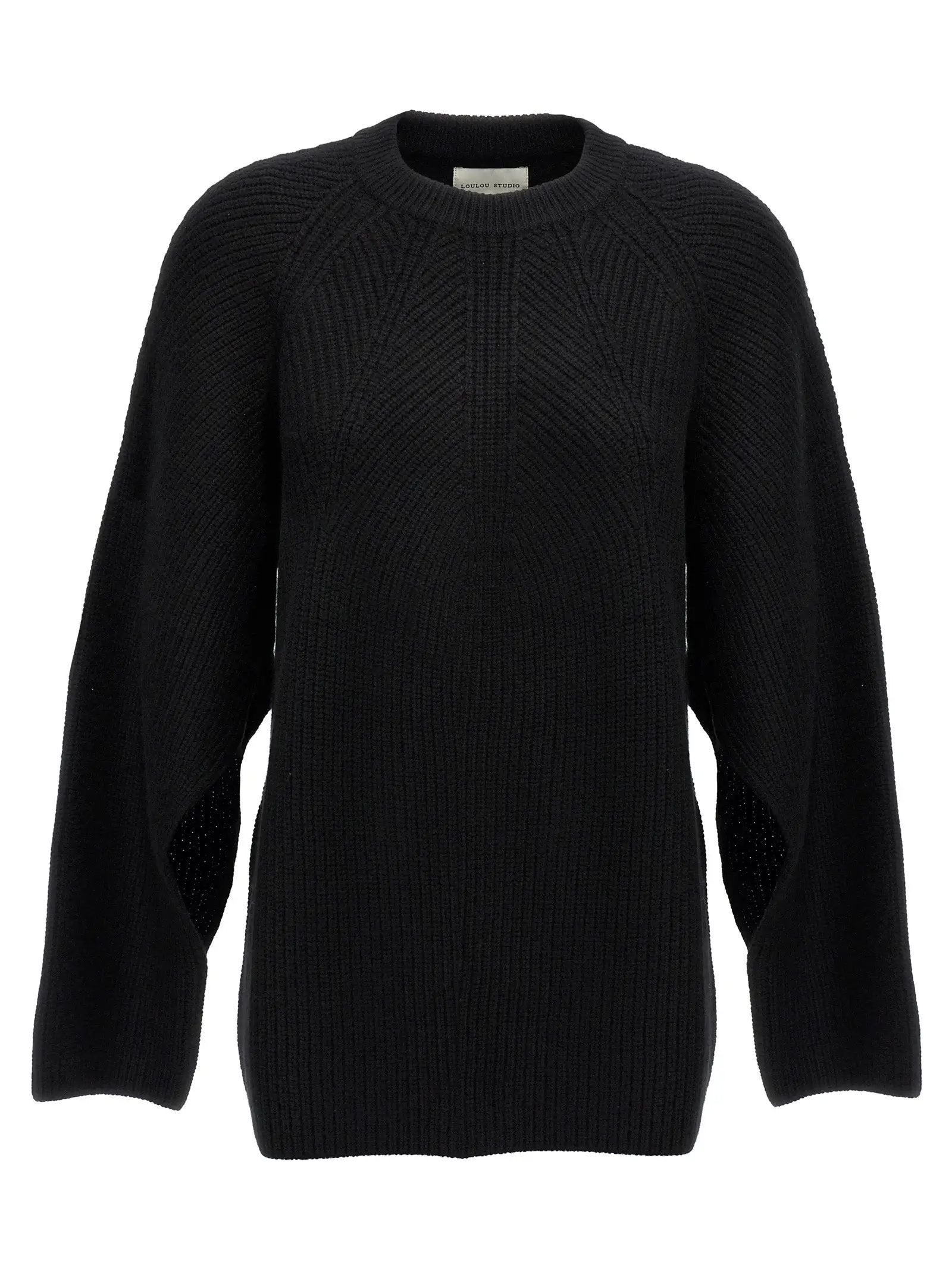 Loulou De Saison Black Cashmere Cardigan