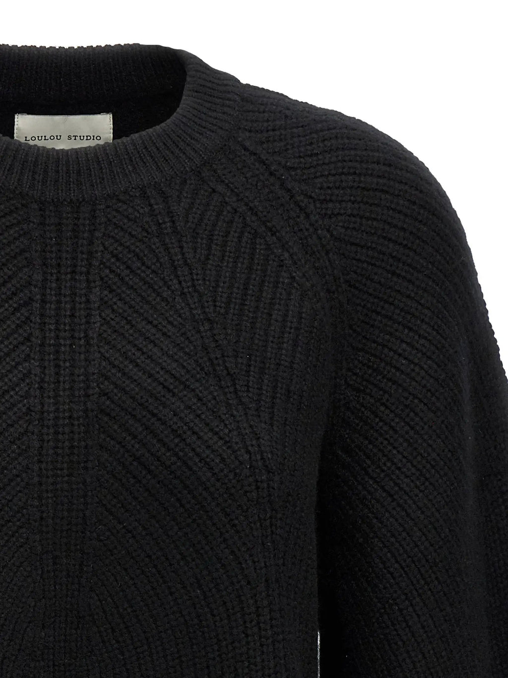 Loulou De Saison Black Cashmere Cardigan