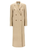 Loulou De Saison Beige Virgin Wool Coat