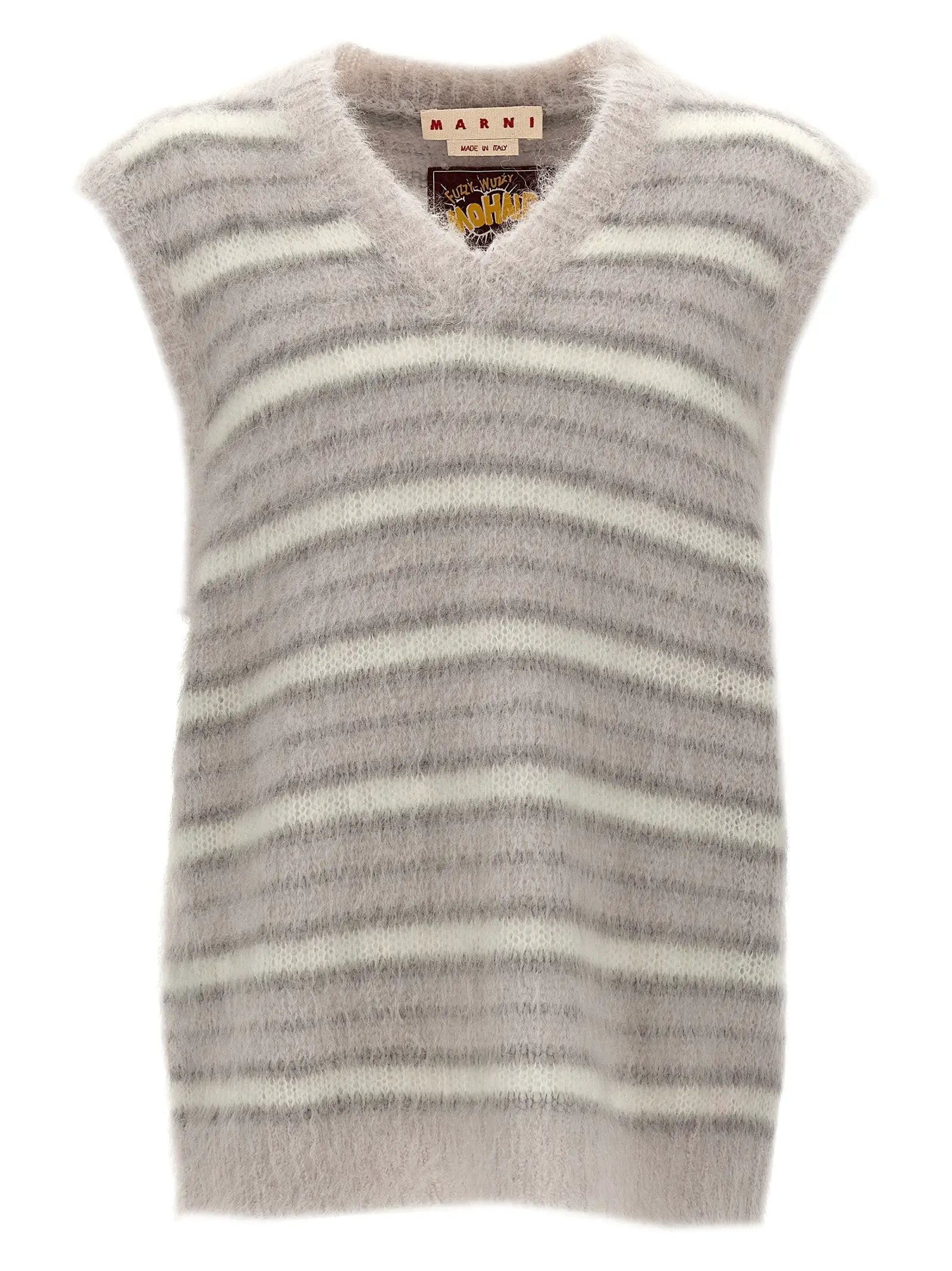 Marni Gray Mohair Sweatshirt