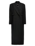 Manteau Dolce & Gabbana en laine vierge noire