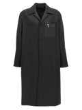 Fendi Gray Cashmere Coat
