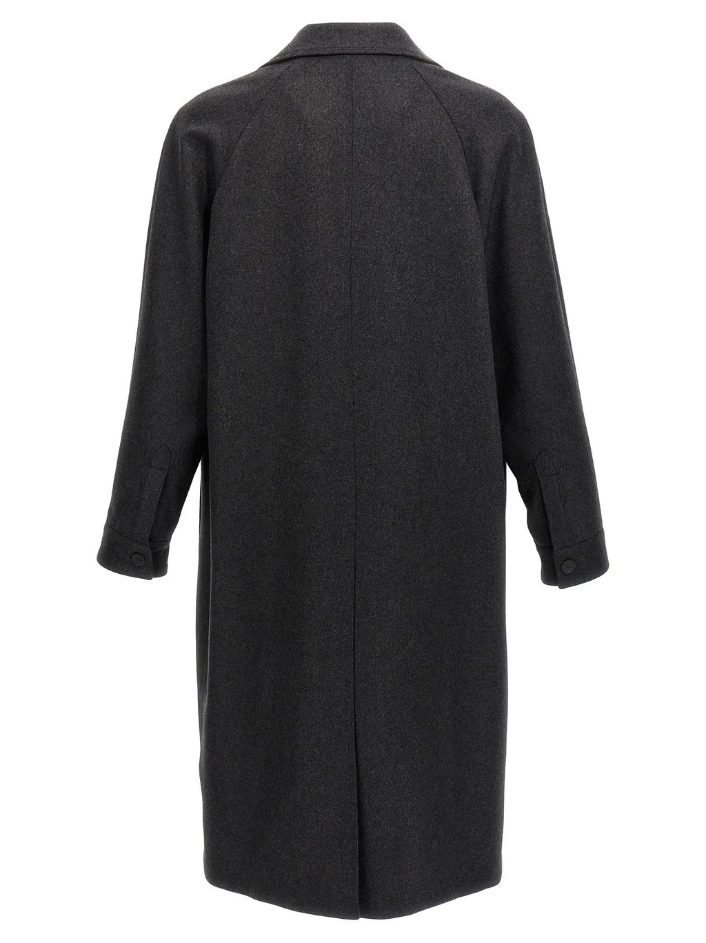 Fendi Gray Cashmere Coat