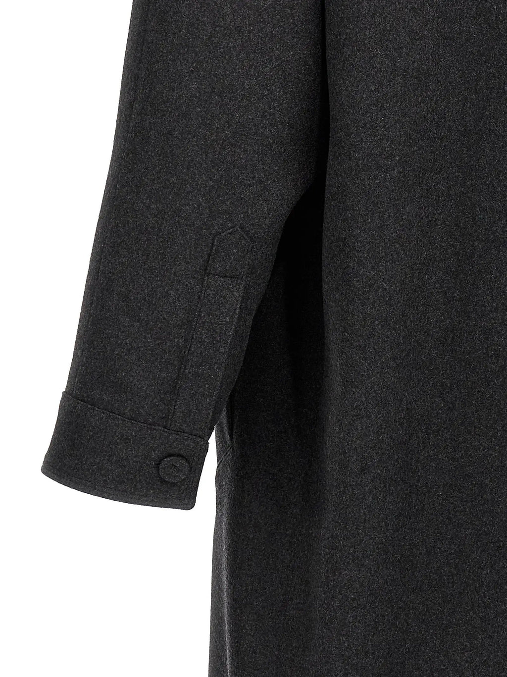 Fendi Gray Cashmere Coat