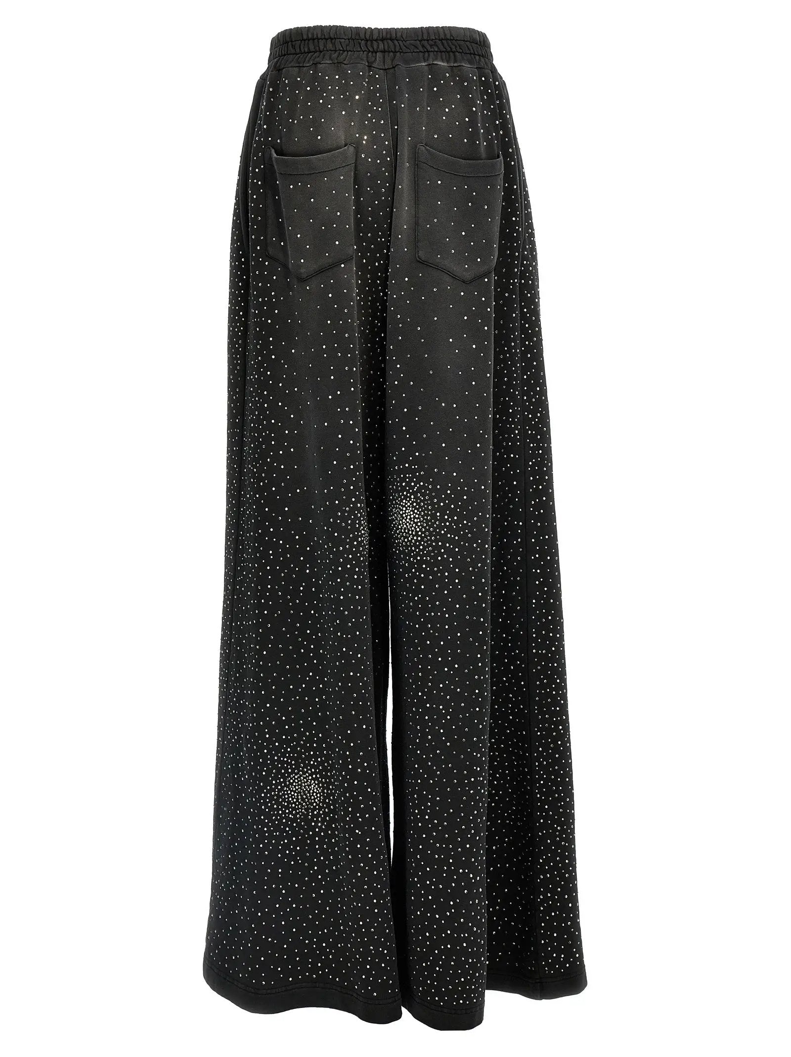 Giuseppe Di Morabito Giuseppe Di Morabito Black Cotton Joggers (Workout Pants)
