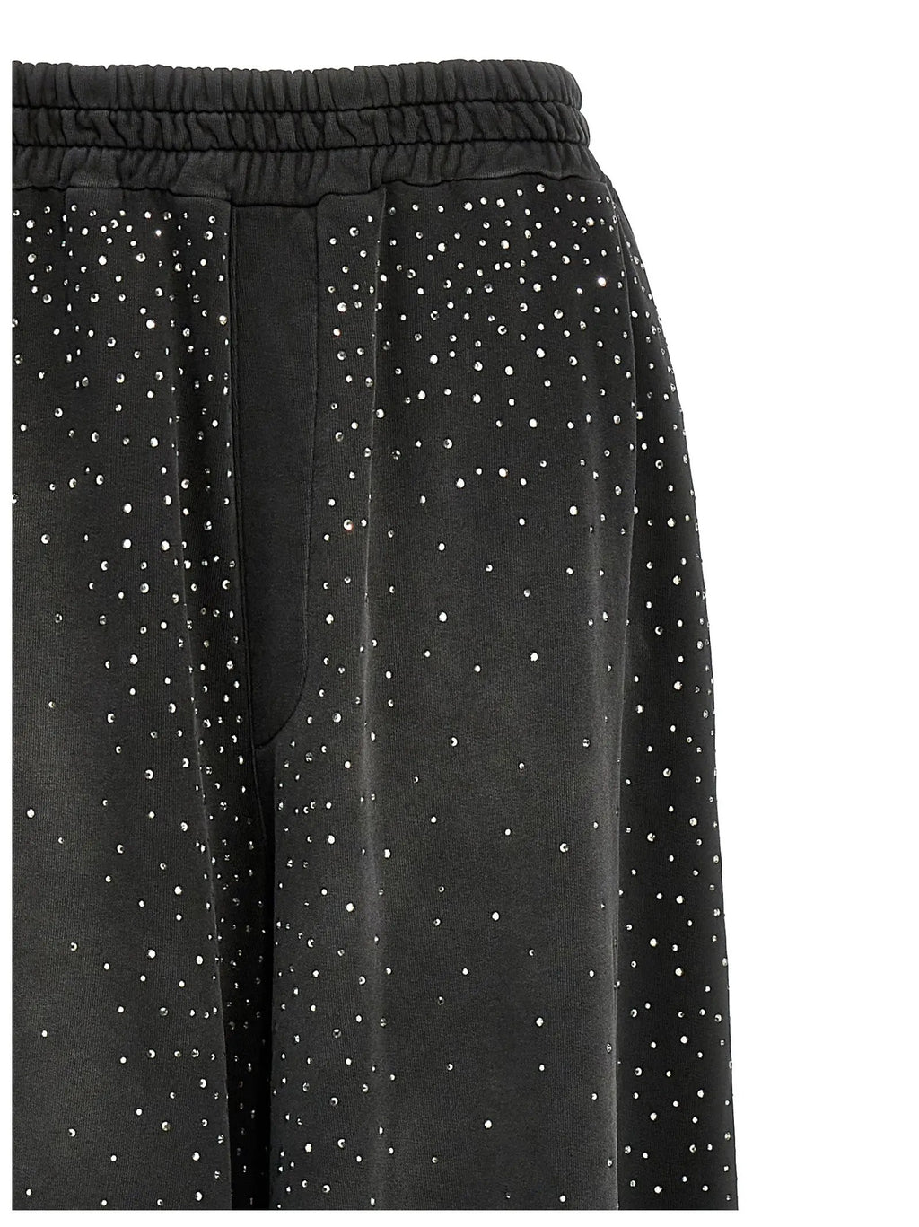 Giuseppe Di Morabito Giuseppe Di Morabito Black Cotton Joggers (Workout Pants)