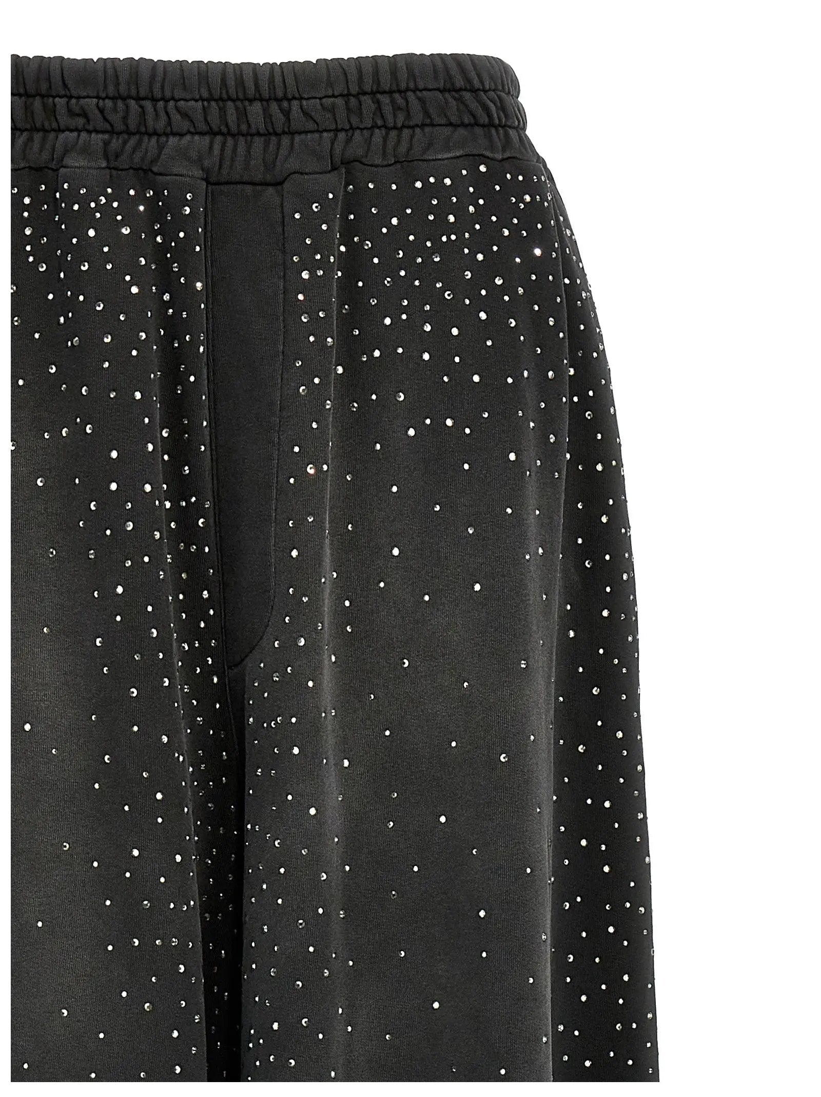 Giuseppe Di Morabito Giuseppe Di Morabito Black Cotton Joggers (Workout Pants)