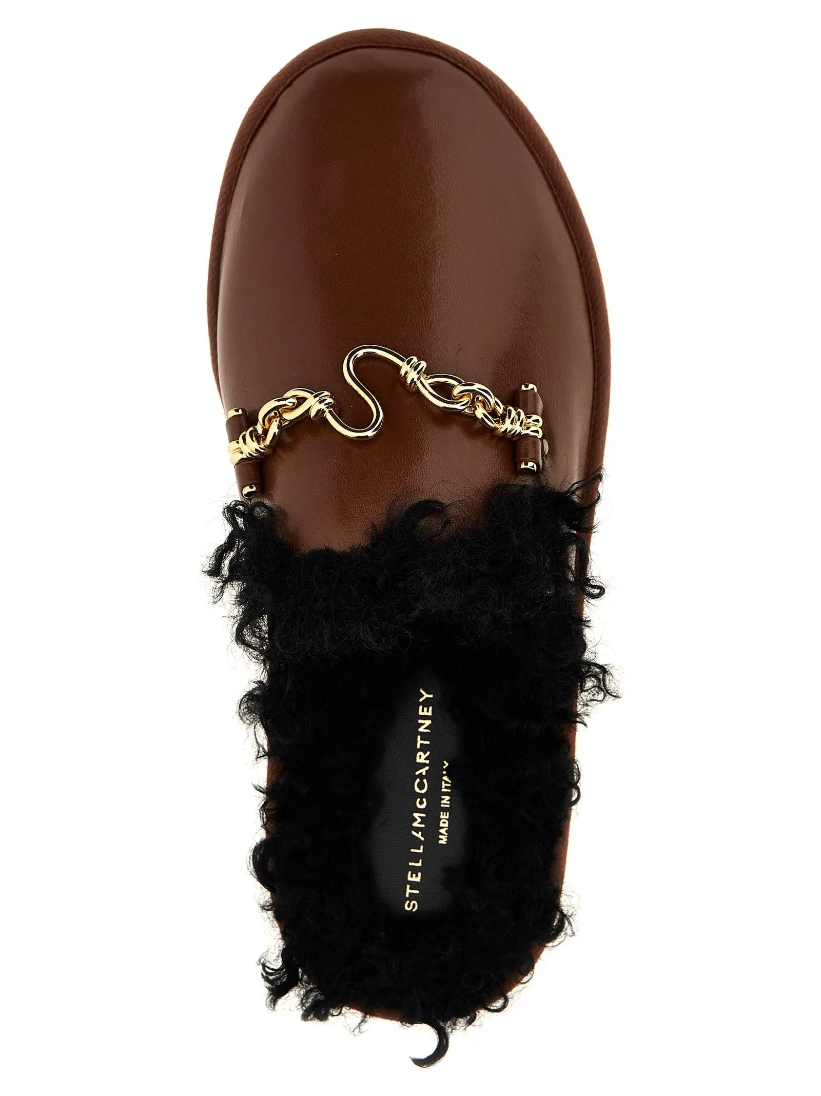 Stella McCartney Brown Polyethylene Mules