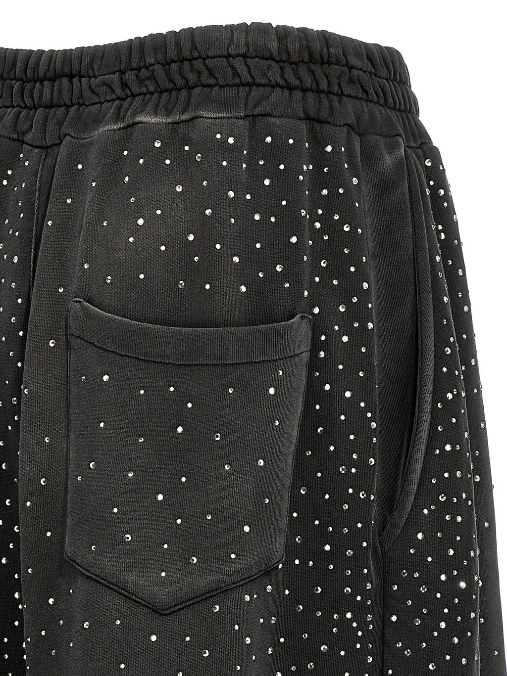 Giuseppe Di Morabito Giuseppe Di Morabito Black Cotton Joggers (Workout Pants)