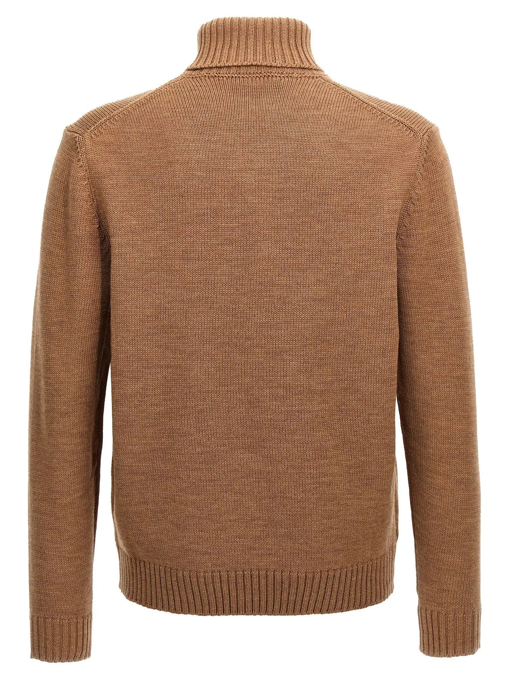 ZANONE Brown Virgin Wool Cardigan