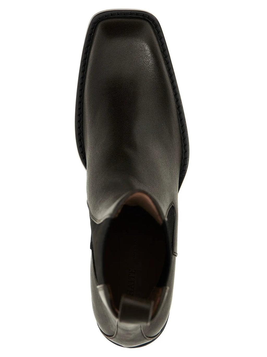 Khaite Brown Calfskin Chelsea Boots