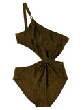 Zimmermann Bicolor Polyamide One-Piece Swimsuit
