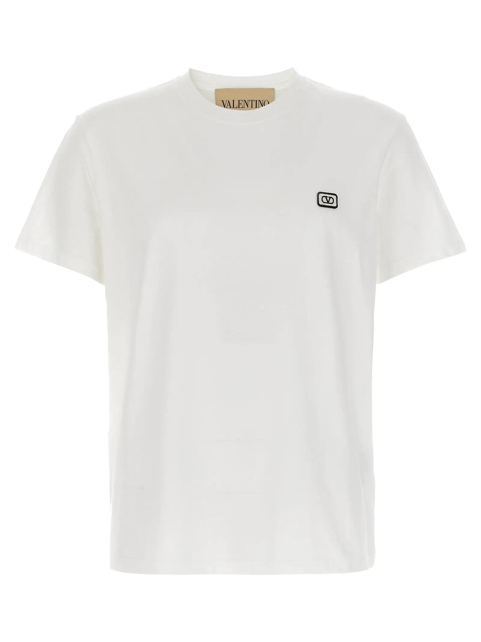 Valentino Garavani White Cotton T-Shirt