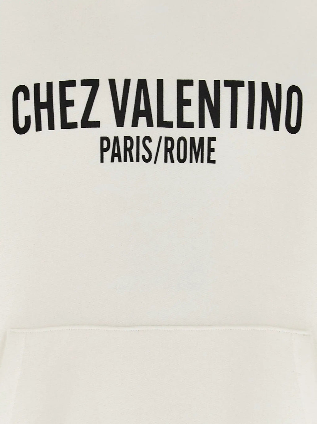 Valentino Garavani White Cotton Sweatshirt