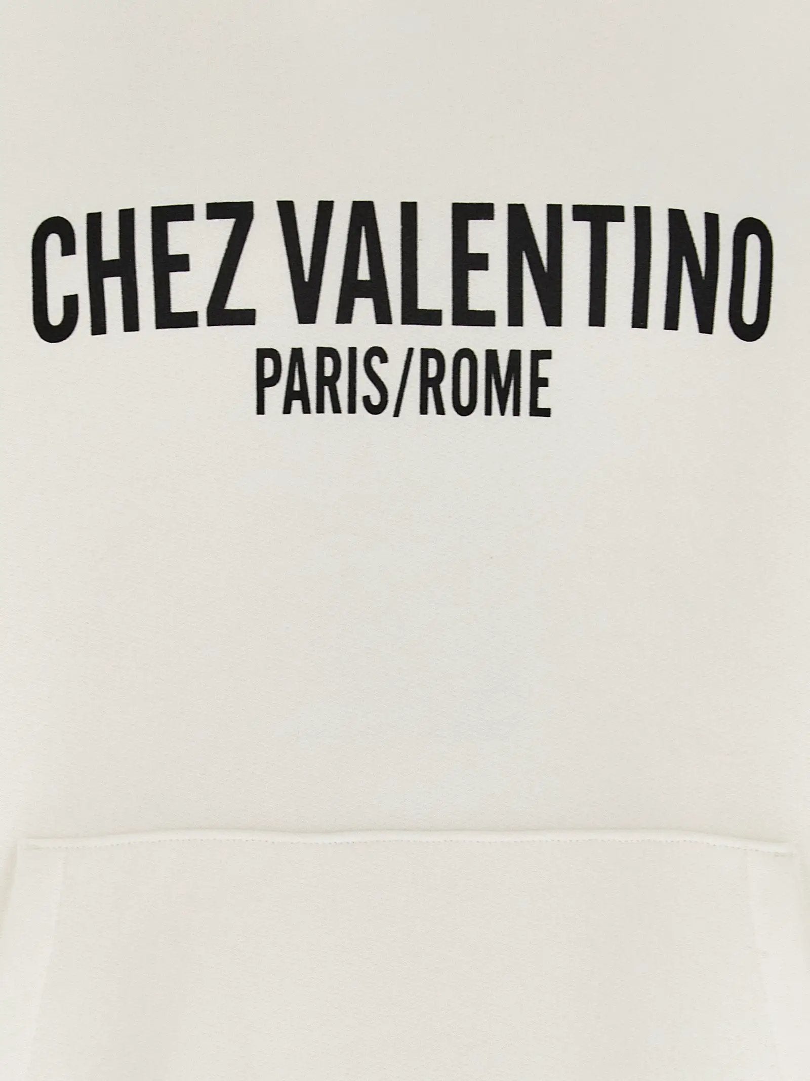 Valentino Garavani White Cotton Sweatshirt
