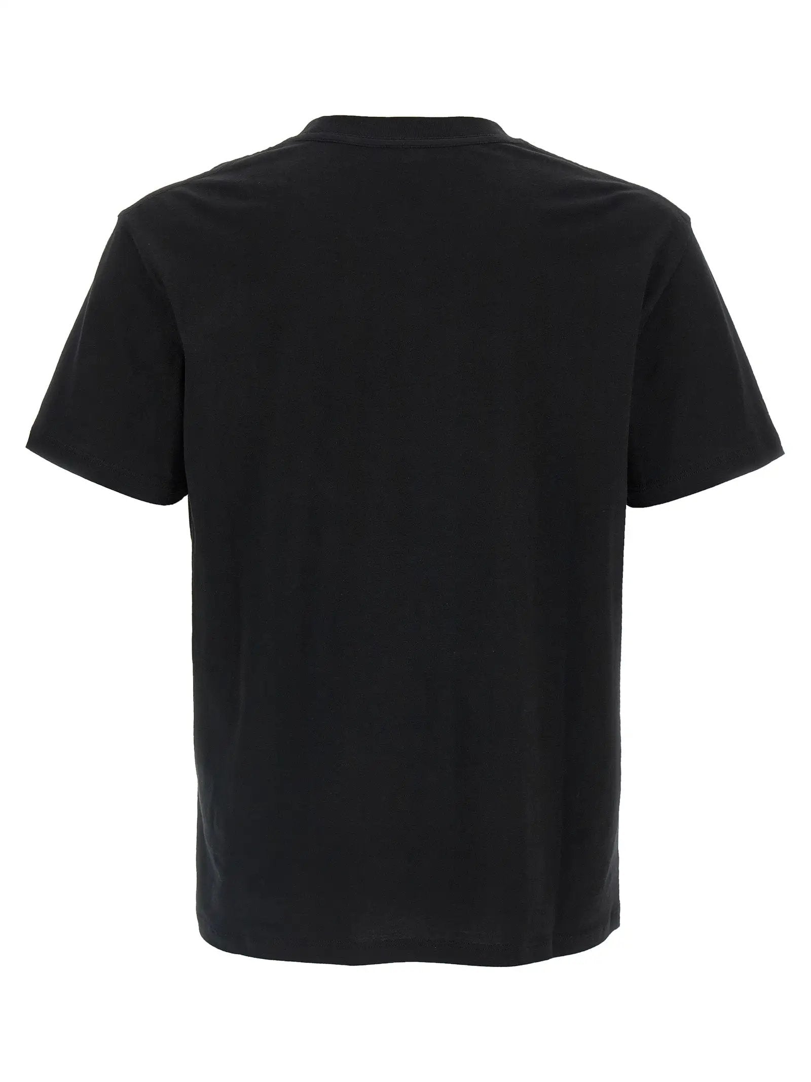 Valentino Garavani Black Cotton T-Shirt