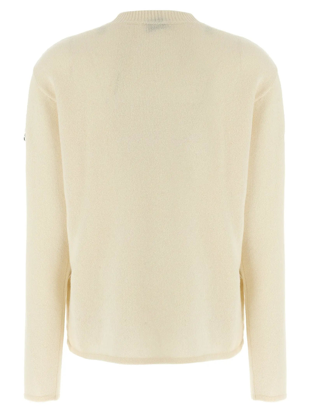 MONCLER GENIUS White Wool Cardigan