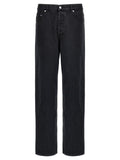 A.P.C. Black Cotton Straight-Leg Jeans