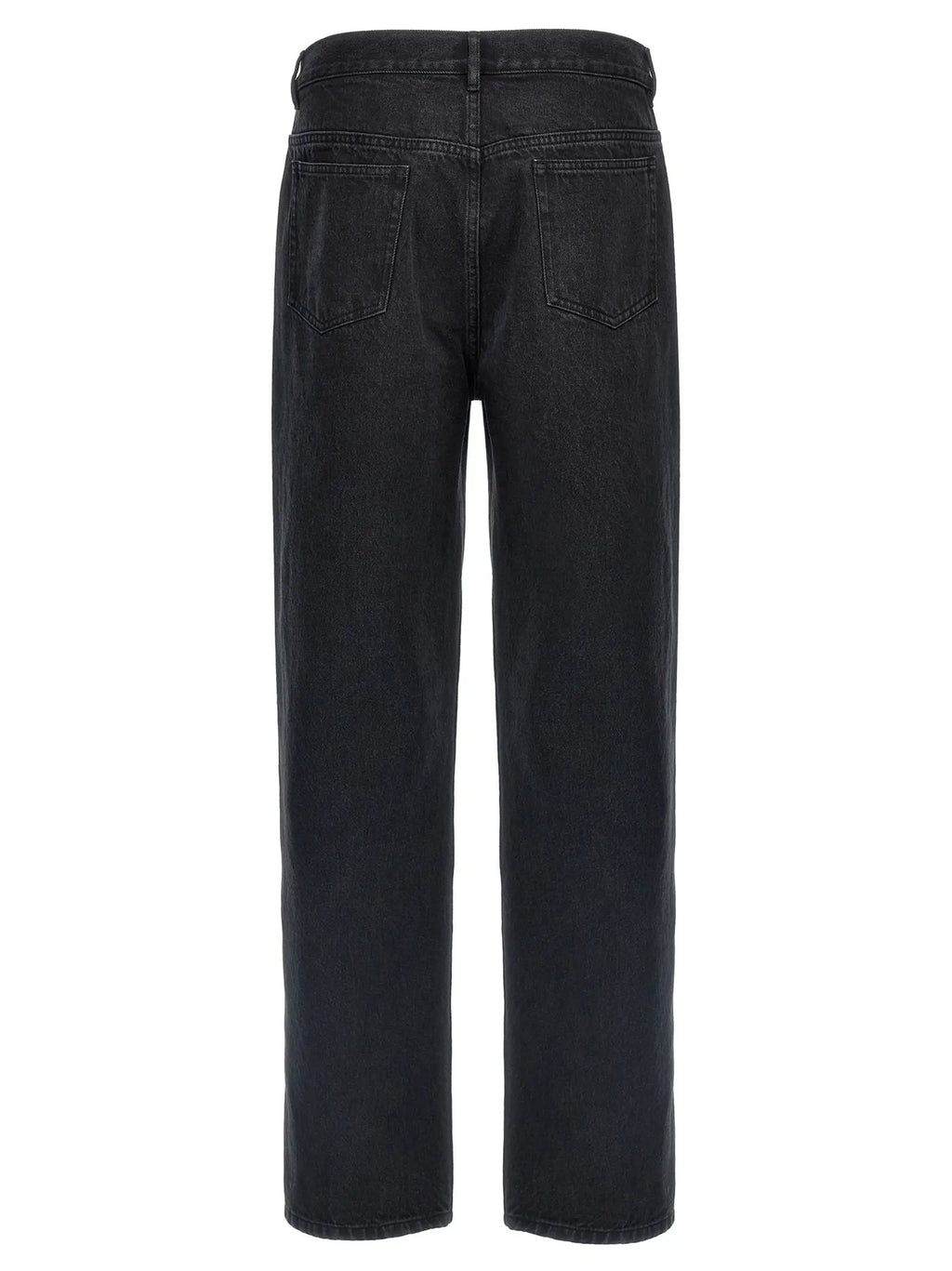 A.P.C. Black Cotton Straight-Leg Jeans