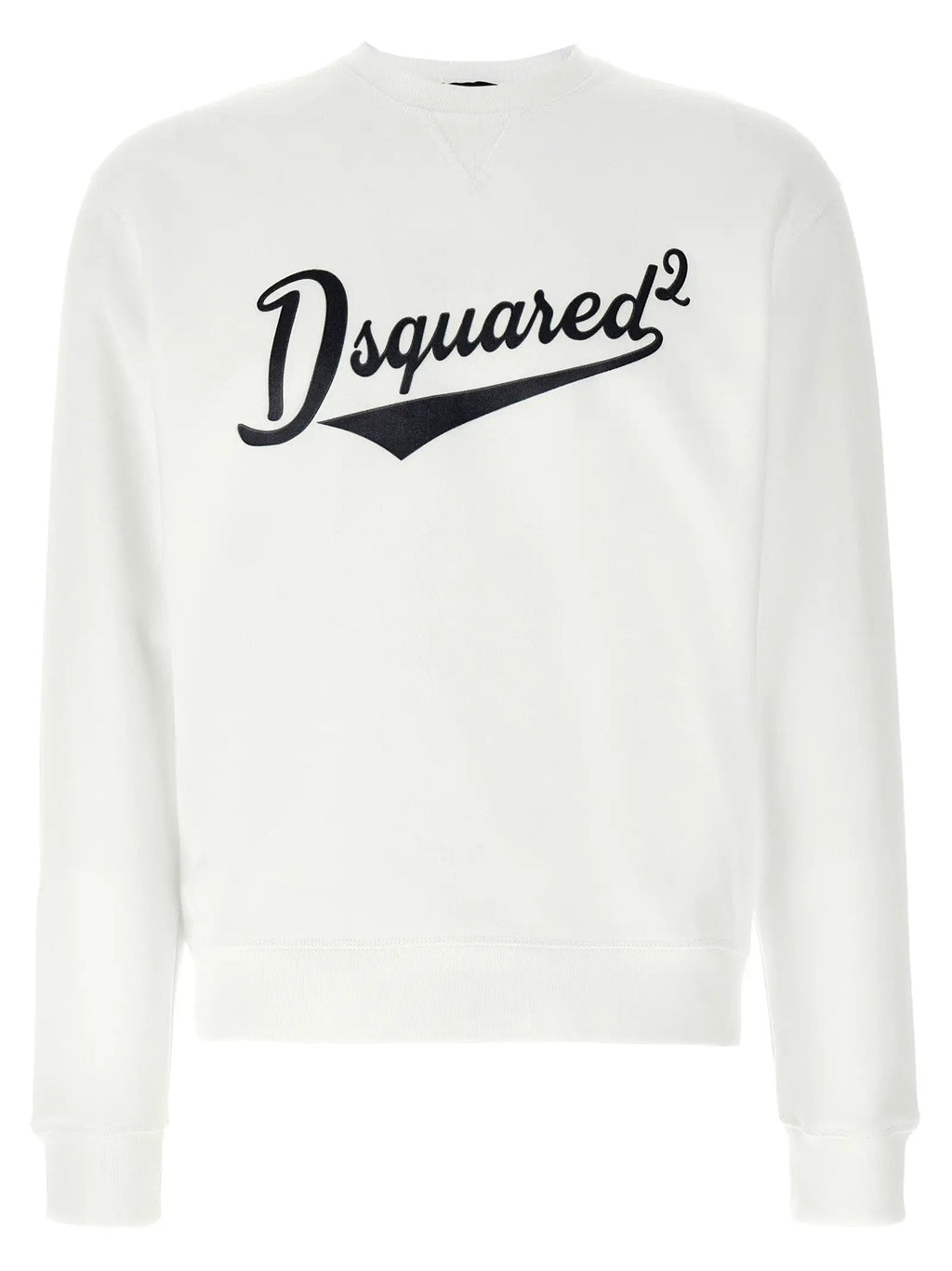 Dsquared² White Cotton Sweatshirt