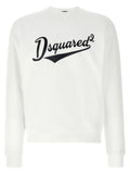 Dsquared² White Cotton Sweatshirt