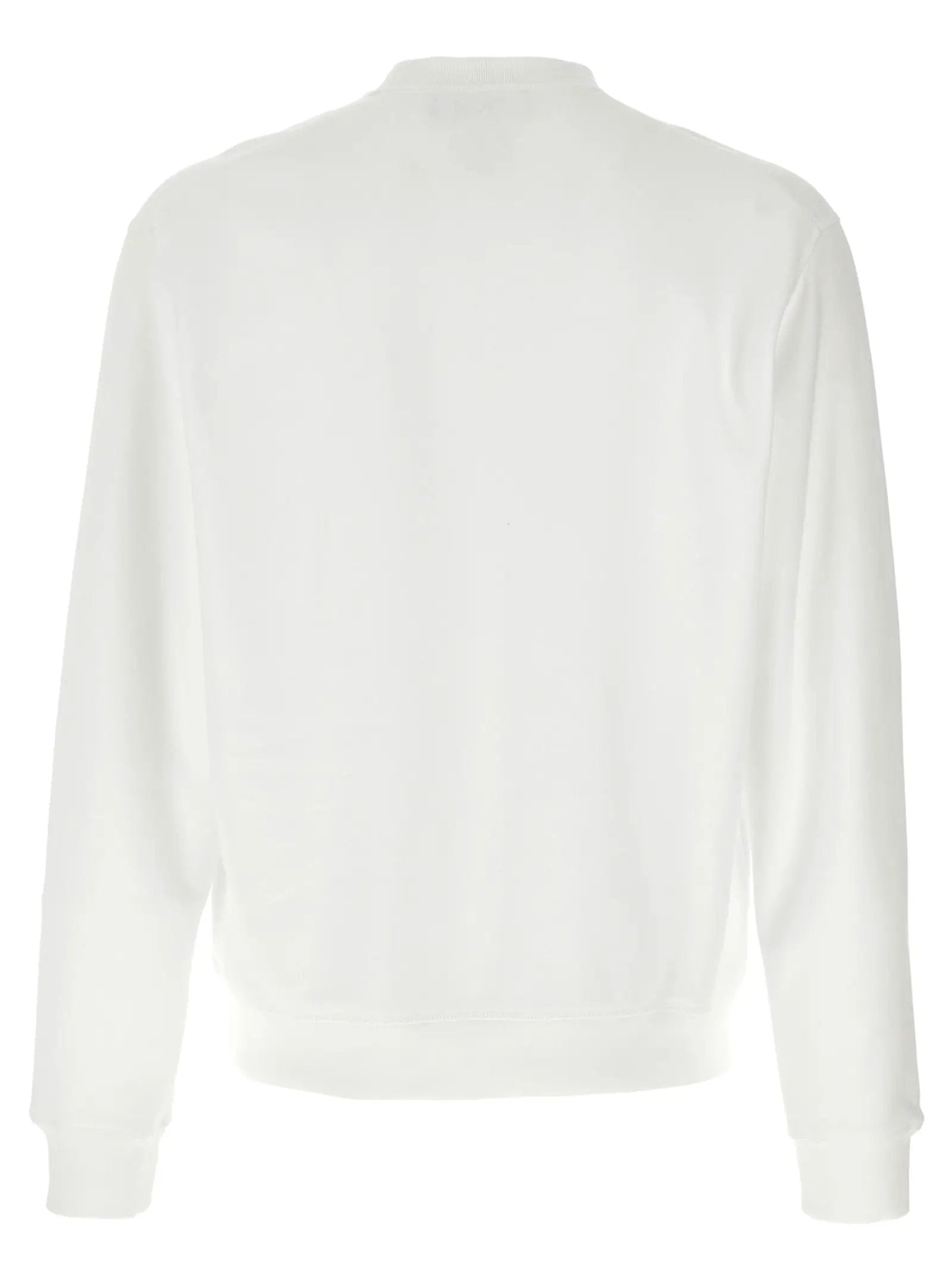 Dsquared² White Cotton Sweatshirt
