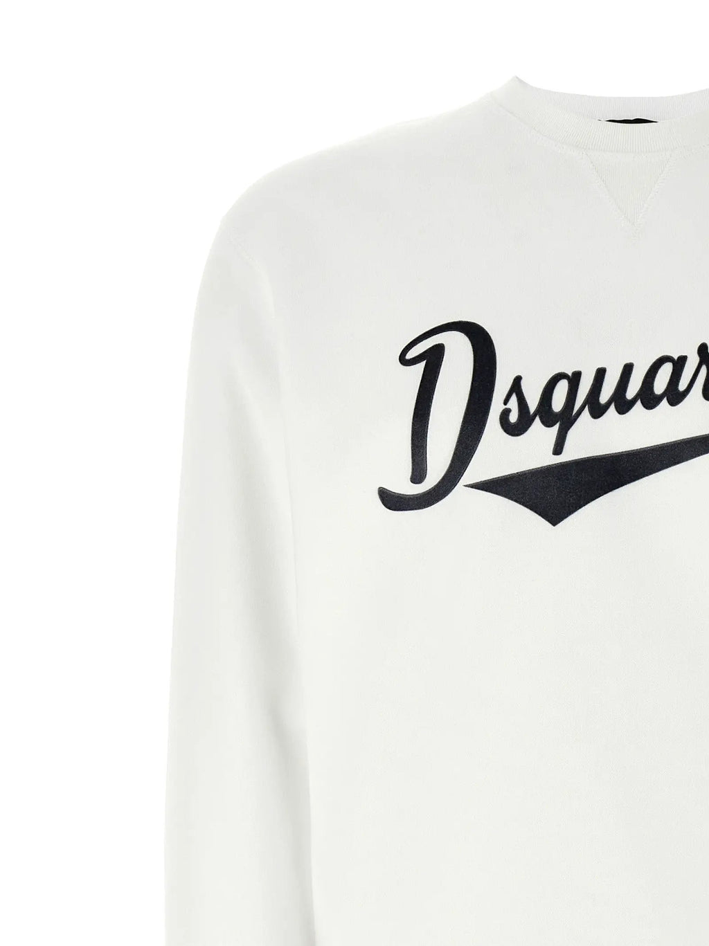 Dsquared² White Cotton Sweatshirt