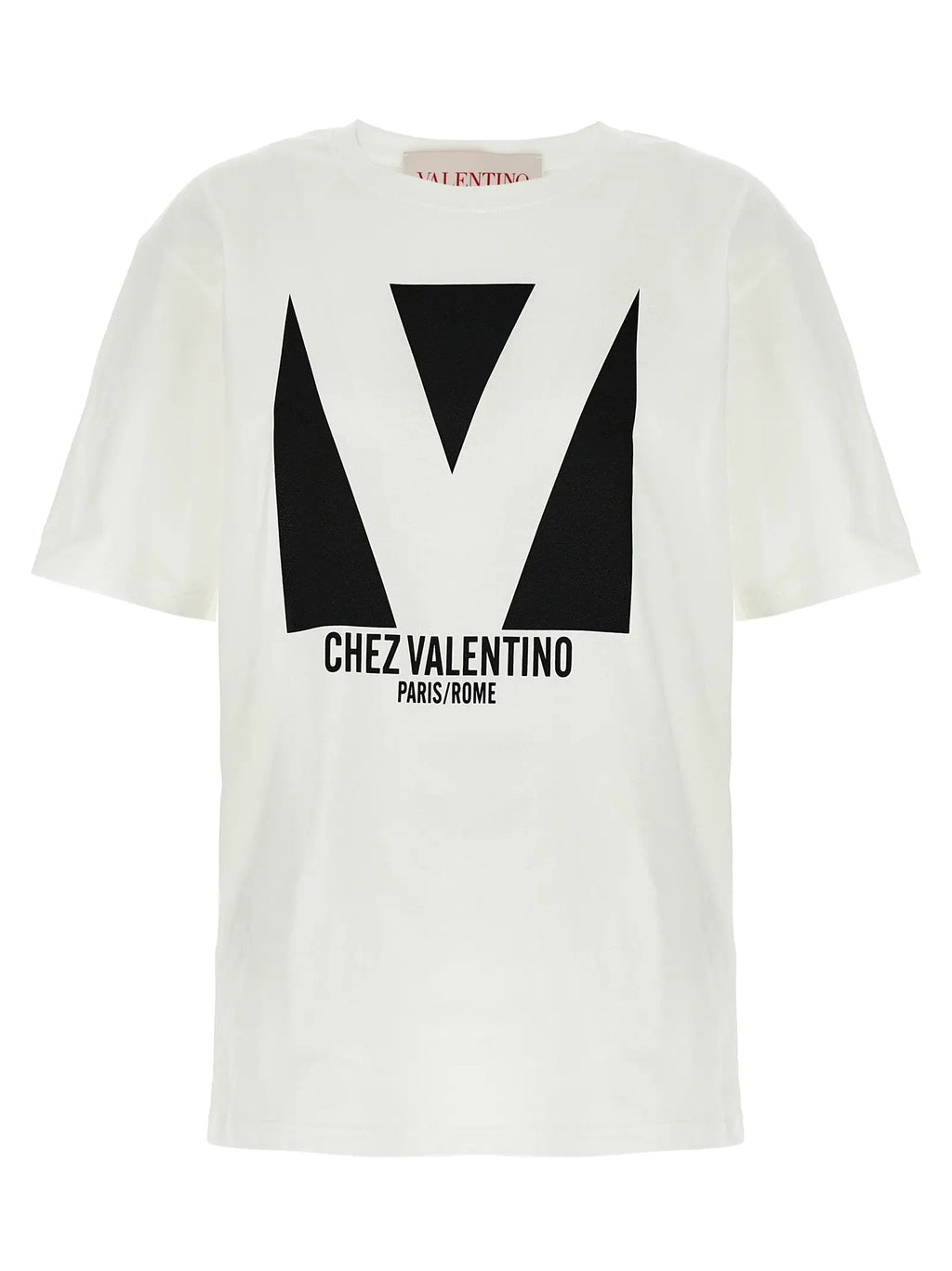 Valentino Garavani White Cotton T-Shirt