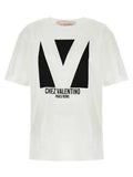 Valentino Garavani White Cotton T-Shirt