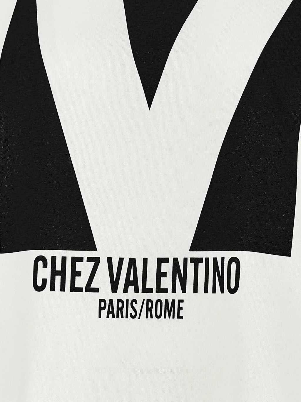 Valentino Garavani White Cotton T-Shirt