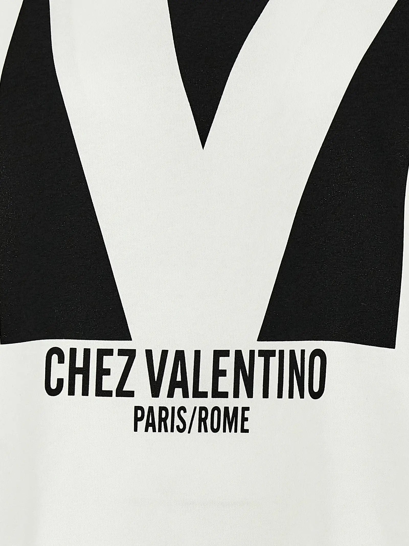 Valentino Garavani White Cotton T-Shirt