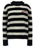 Marc Jacobs Bicolor Wool Cardigan