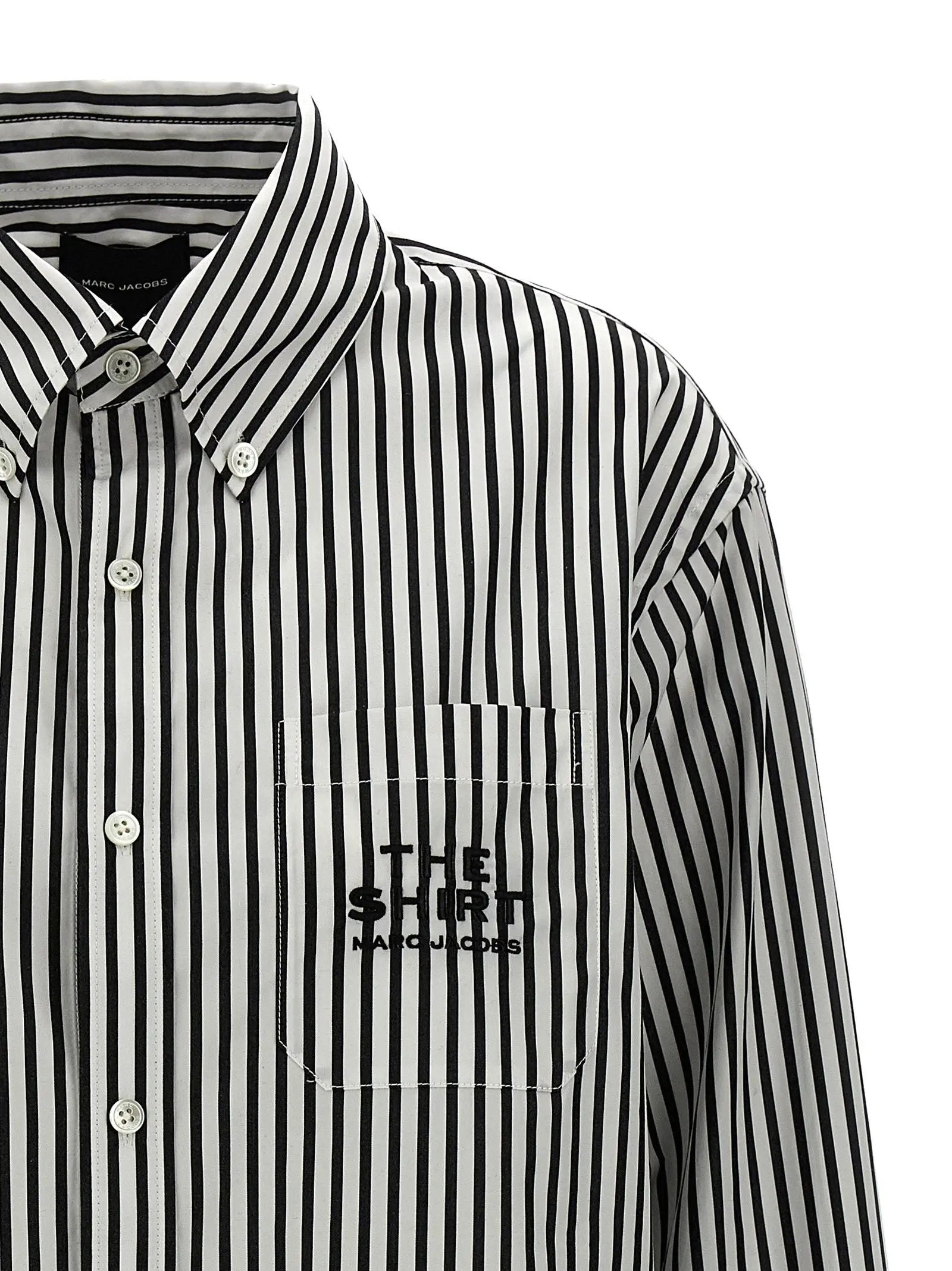 Marc Jacobs Bicolor Cotton Blouse
