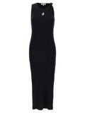 J.W.Anderson Black Cotton Midi Dress