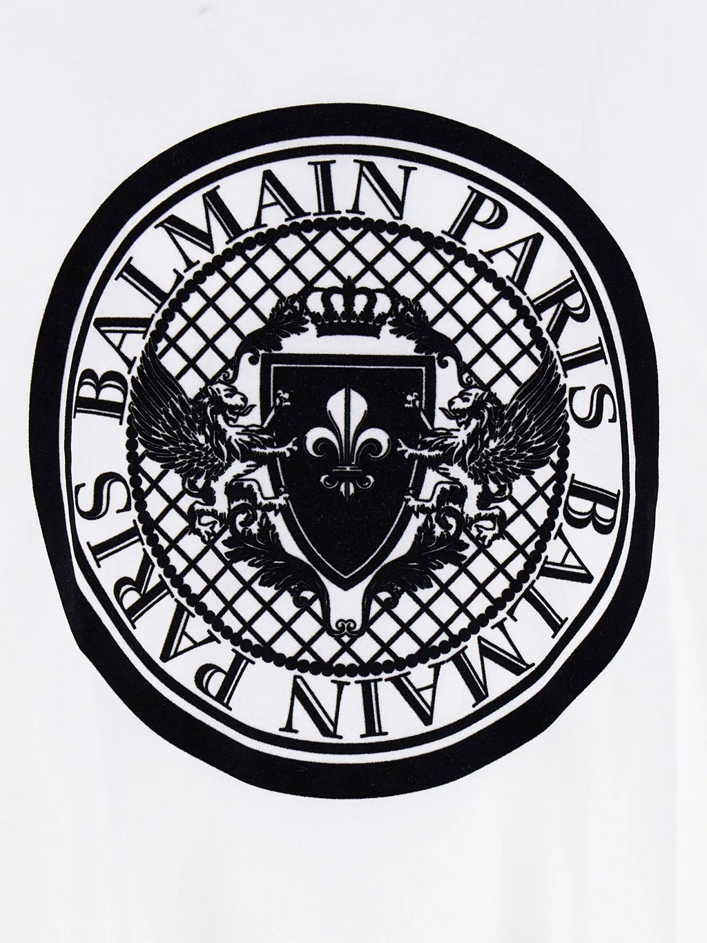 Balmain Bicolor Organic Cotton T-Shirt