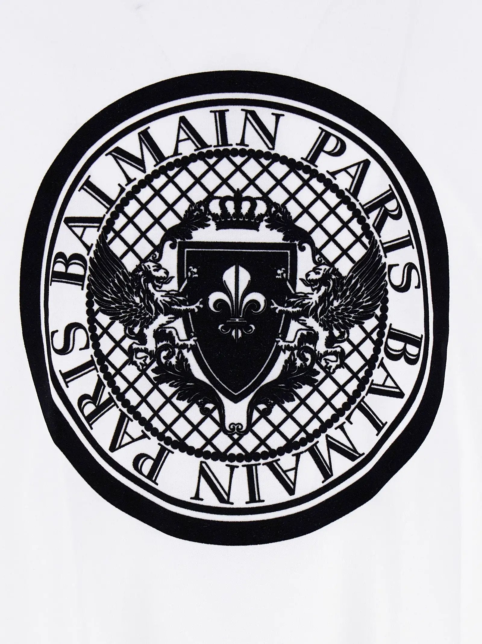Balmain Bicolor Organic Cotton T-Shirt