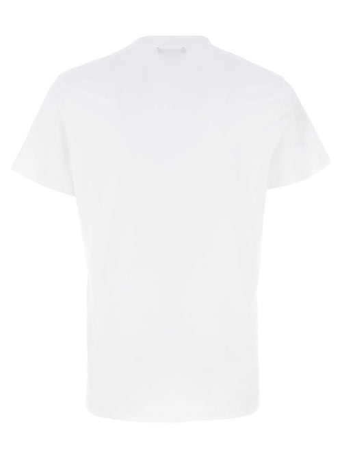Balmain White Organic Cotton T-Shirt