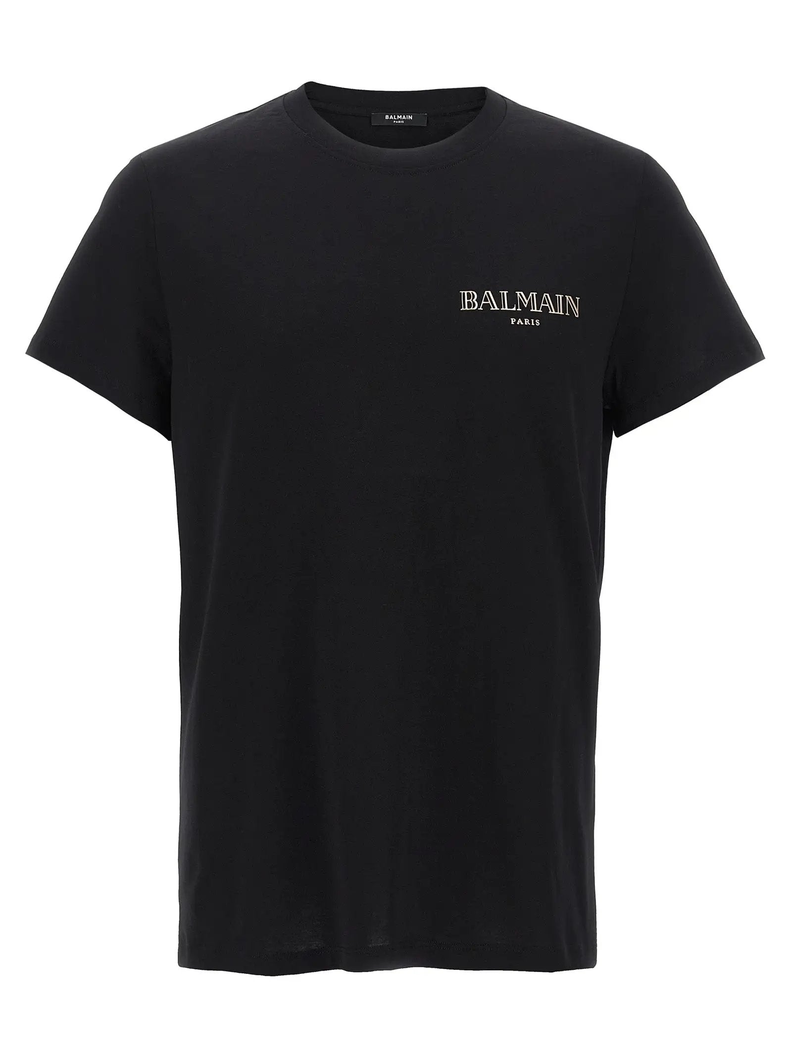 Balmain Black Organic Cotton T-Shirt