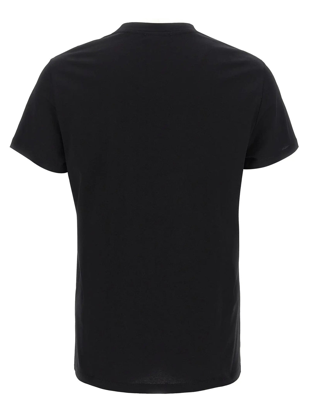 Balmain Black Organic Cotton T-Shirt
