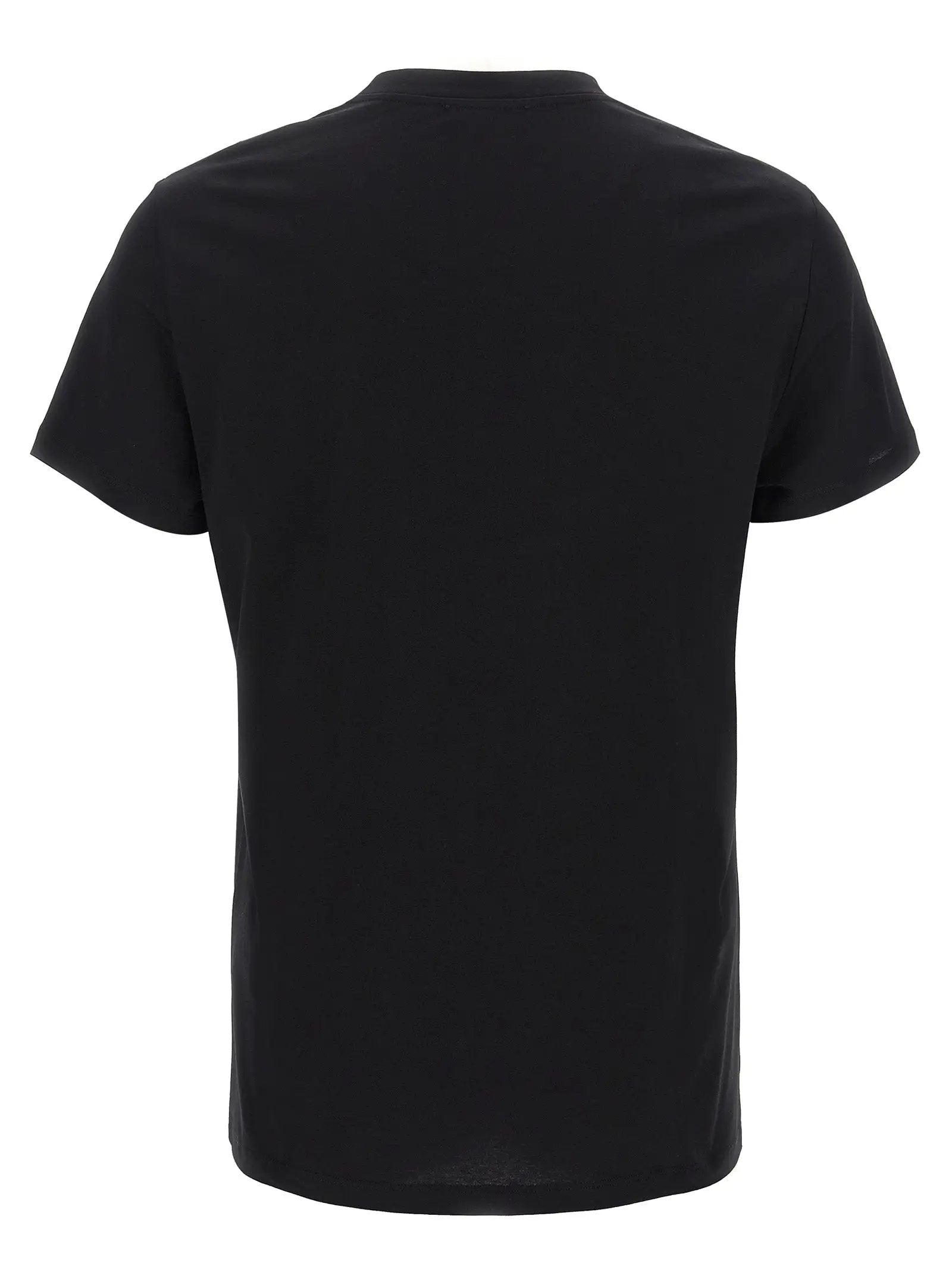 Balmain Black Organic Cotton T-Shirt
