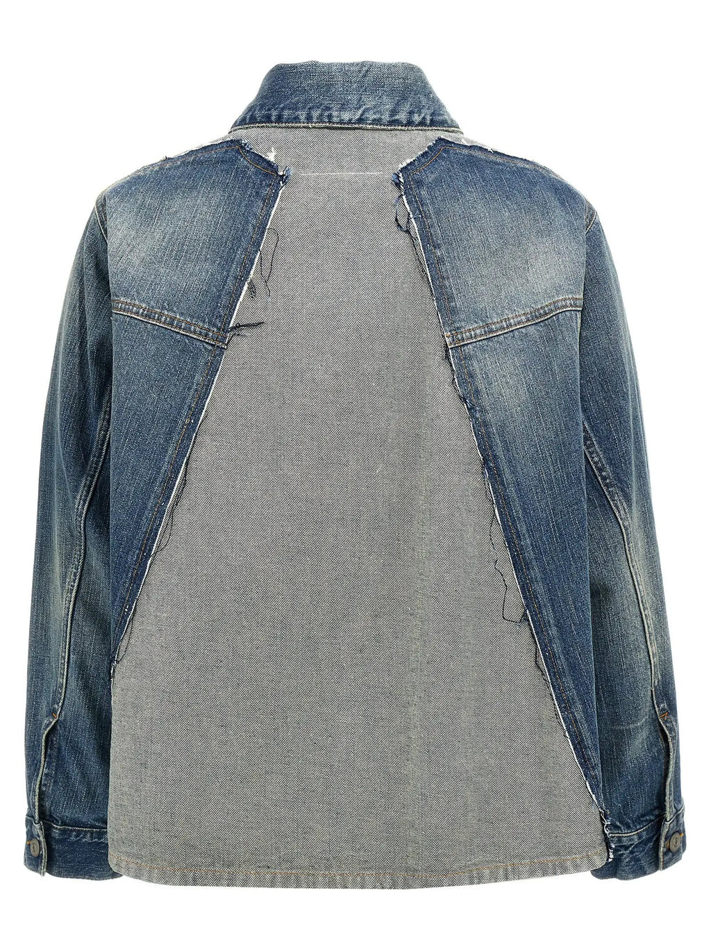 MM6 Maison Margiela Blue Cotton Denim Jacket