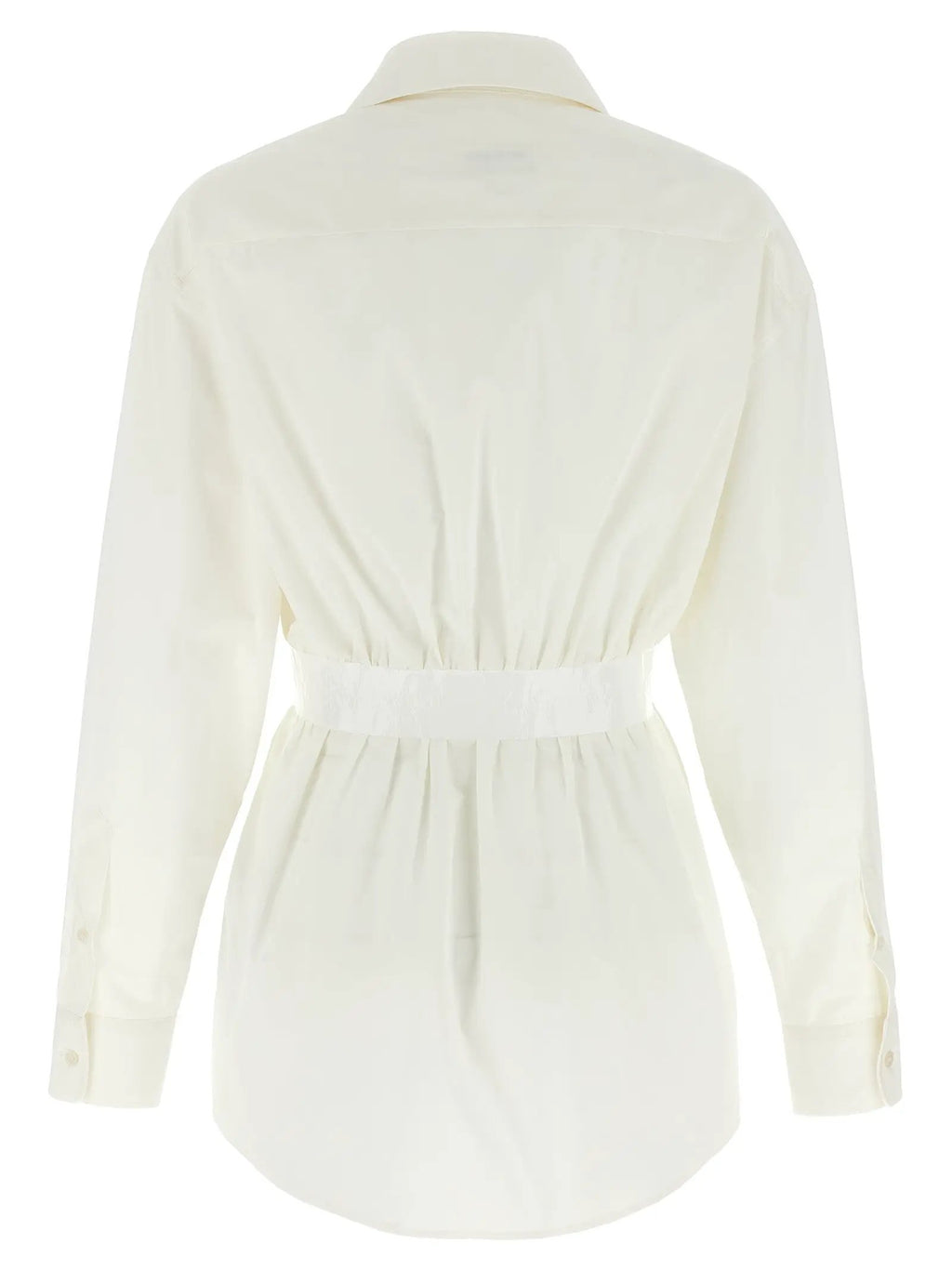 MM6 Maison Margiela White Cotton Blouse